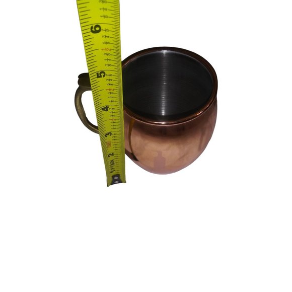 MULE Copper Moscow Mug Copper Hammered Drink Mug - Picture 9 of 10